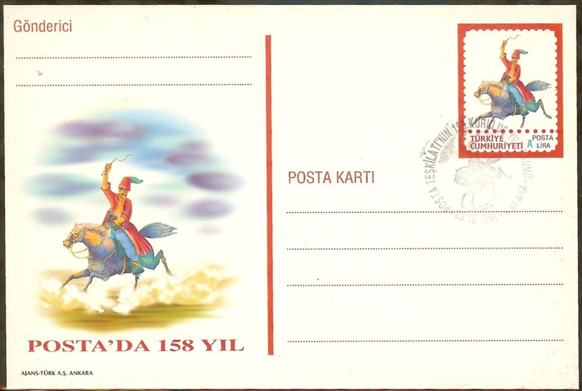 Posta teşkilatının 158. yılı - 23 Ekim 1998