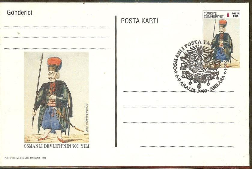 Osmanlı posta tarihi sergisi antiyeleri - 6 Aralık 1999