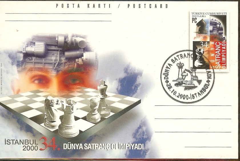 34. Dünya satranç olimpiyadı antiyesi - 28 Ekim 2000