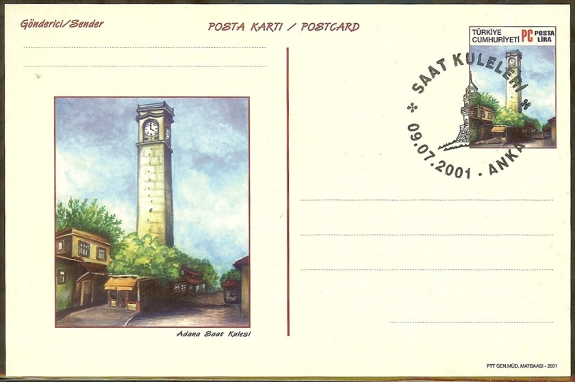 Saat Kuleleri 2. Grup antiyeler - 09 Temmuz 2001