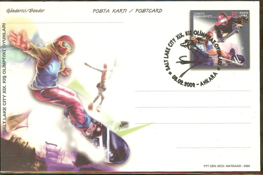 Salt Lake kış Olimpiyatları antiyesi - 8 Şubat 2002