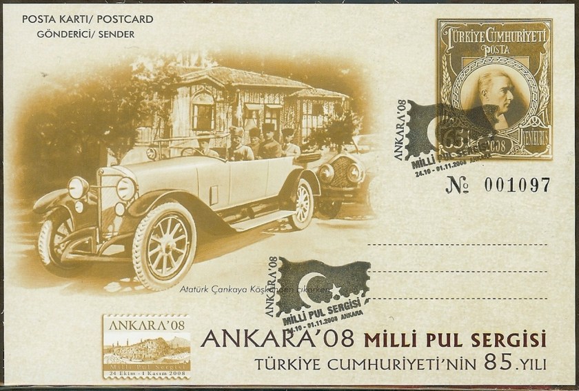 Ankara milli pul sergisi antiyeleri - 24 Kasım 2008