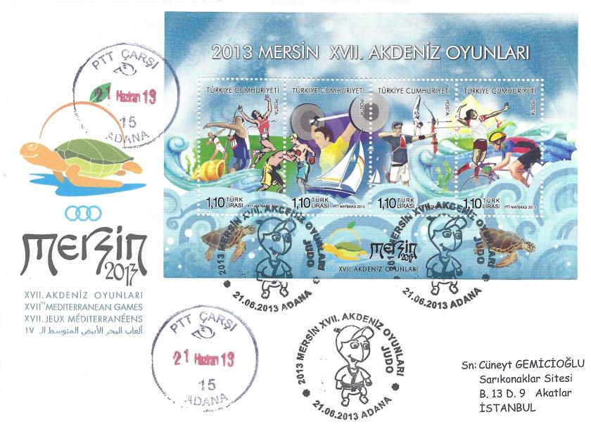 Akdeniz Oyunları Judo damgası Adana