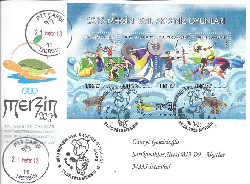 Akdeniz Oyunları Boks damgası Mersin