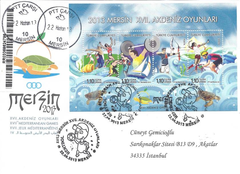 Akdeniz Oyunları Hentbol damgası Mersin