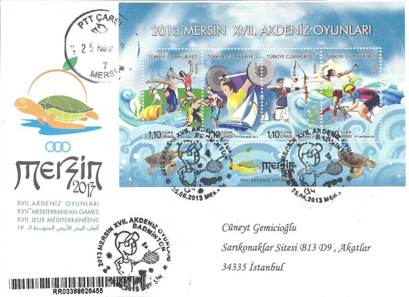 Akdeniz Oyunları Badminton damgası Mersin