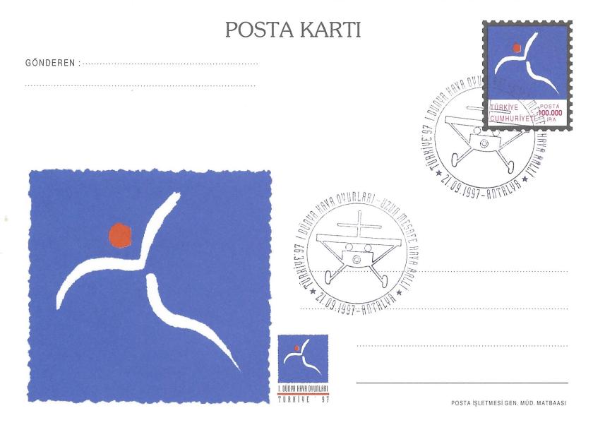 Dünya Hava Oyunları uzun mesafe hava ralli açılış kapanış damgası