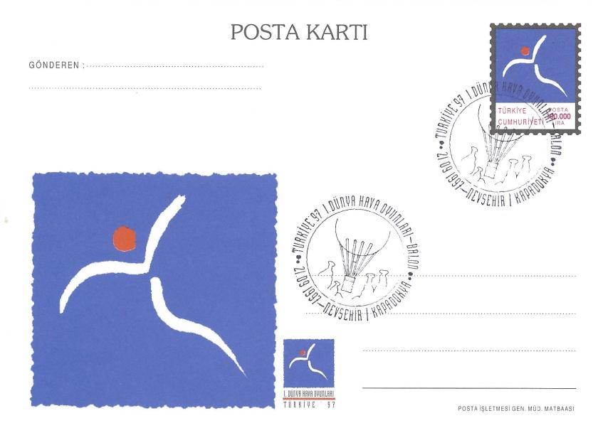 Dünya Hava Oyunları balon kapanış damgası