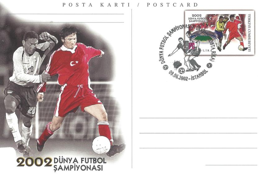 2002 Dünya Futbol Şampiyonası Türkiye -Kosta Rika - İstanbul 09.06.2002