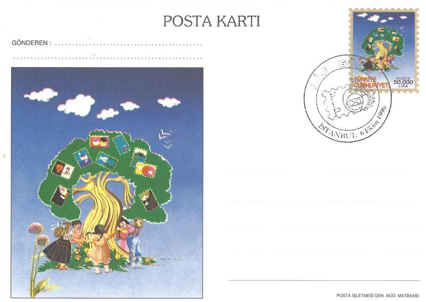 İstanbul '96 sergisi FIP günü damgası