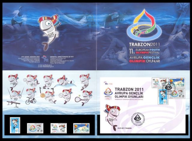 Trabzon gençlik oyunları pul portföyü