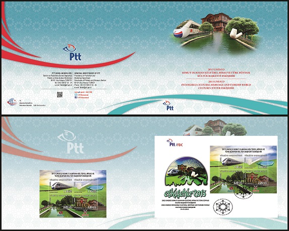 Kültür başkenti Eskişehir pul portföyü