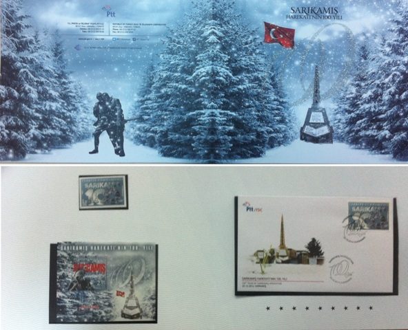 2015 Sarıkamış pul portföyü