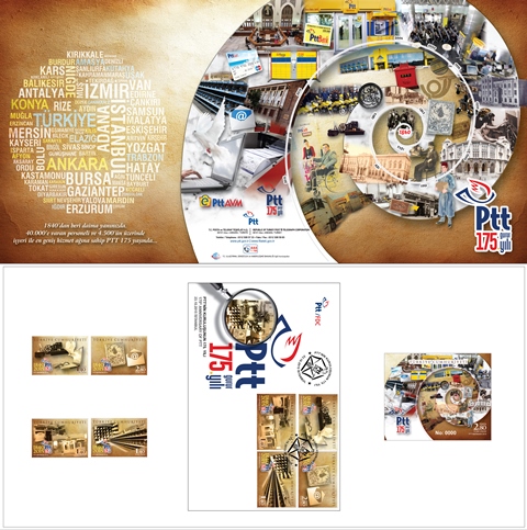 2015 PTT 175. yıl pul portföyü