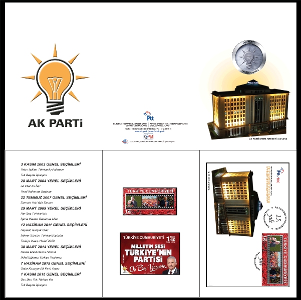 Adalet ve Kalkınma Partisi pul portföyü