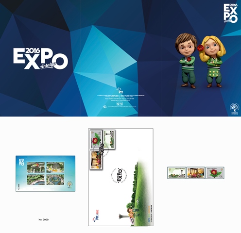 Expo 2016 Antalya pul portföyü