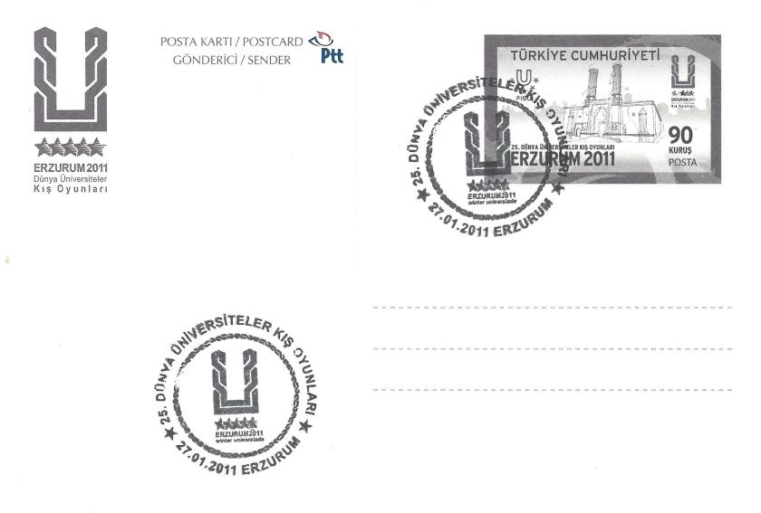 2011 Erzurum oyunları ilk gün damgası