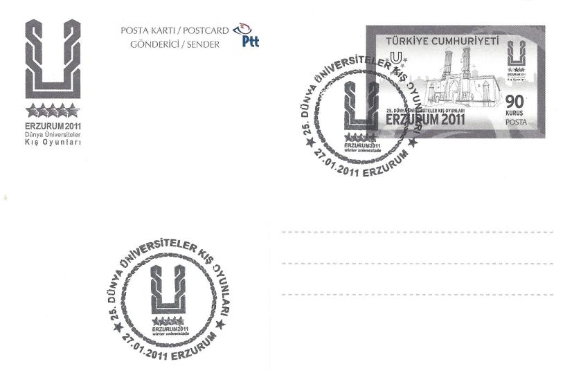2011 Erzurum oyunları ilk gün damgası