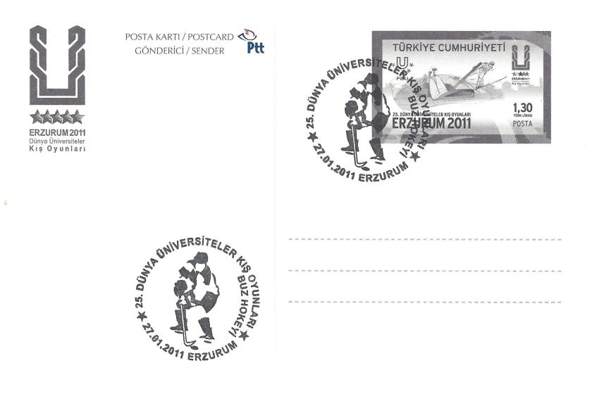 2011 Erzurum oyunları buz hokeyi damgası