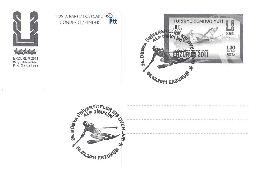 2011 Erzurum oyunları alp disiplini damgası