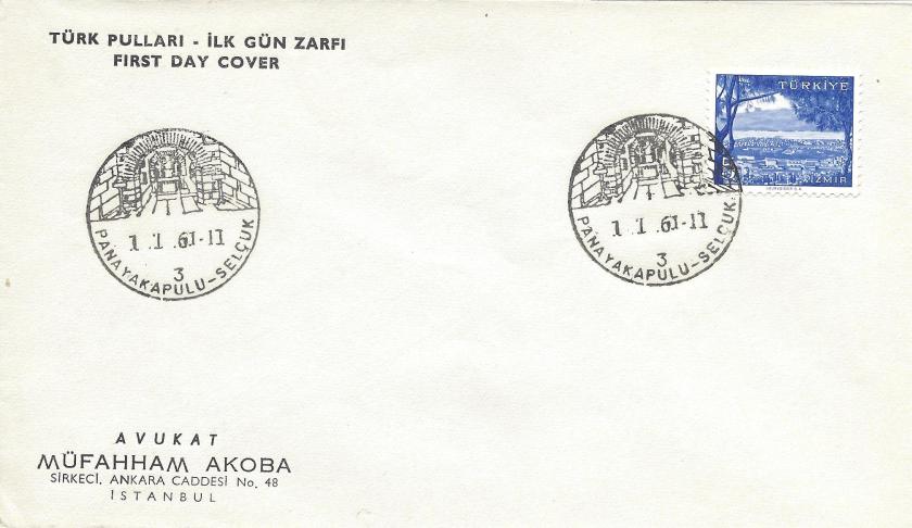 Panayakapulu - Selçuk turistik damga - 1961