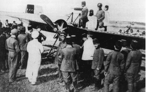 Aya Stefanos'tan Ordu adı verilen REP model uçağın kalkışı